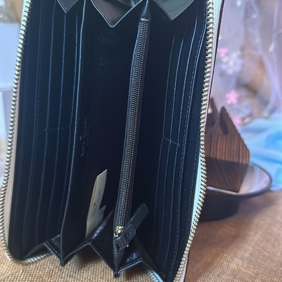 NWT KATE SPADE Butterfly Wallet Full Zip - Picture 12 of 12